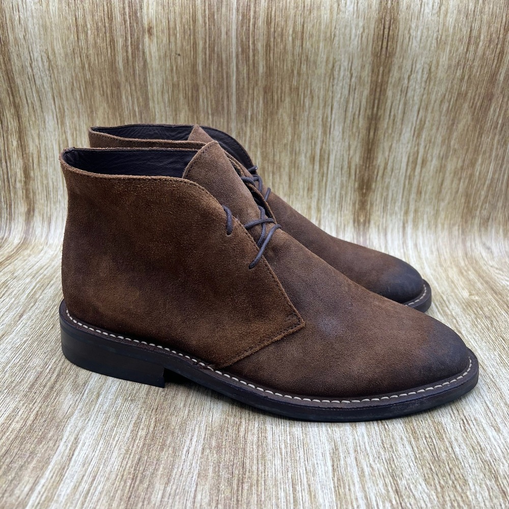 Thursday Boot Company Scout Chukka Boot Men's Size 9 Dark Brown Suede Burnished